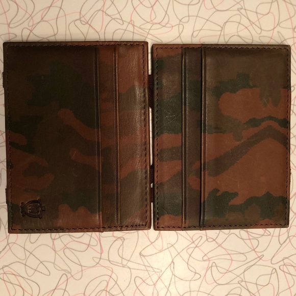 Camouflage Leather mini wallet - Picture 5 of 6
